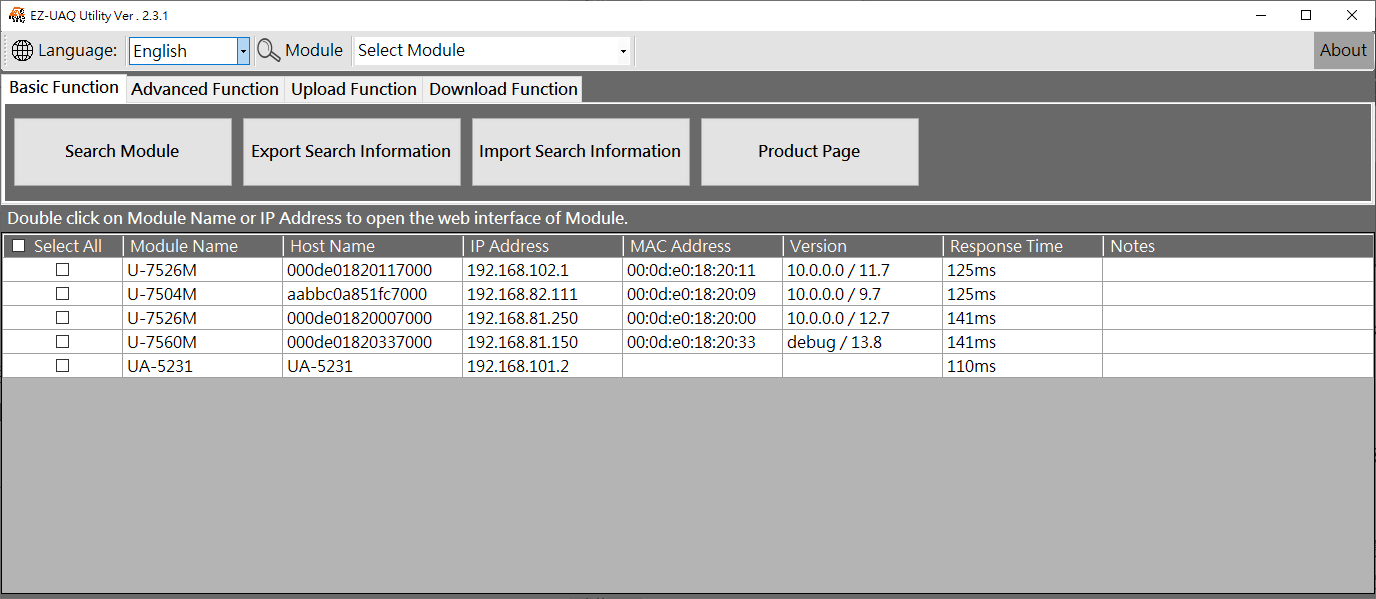 EZ-UAQ Product Page