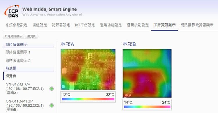 iSN-81x-MTCP系列紅外線溫度感測模組