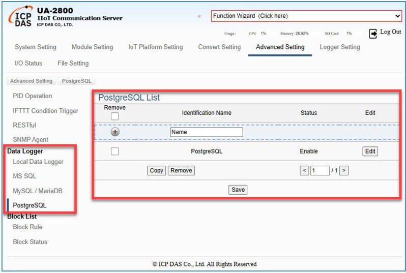 UA-2841M_PostgreSQL